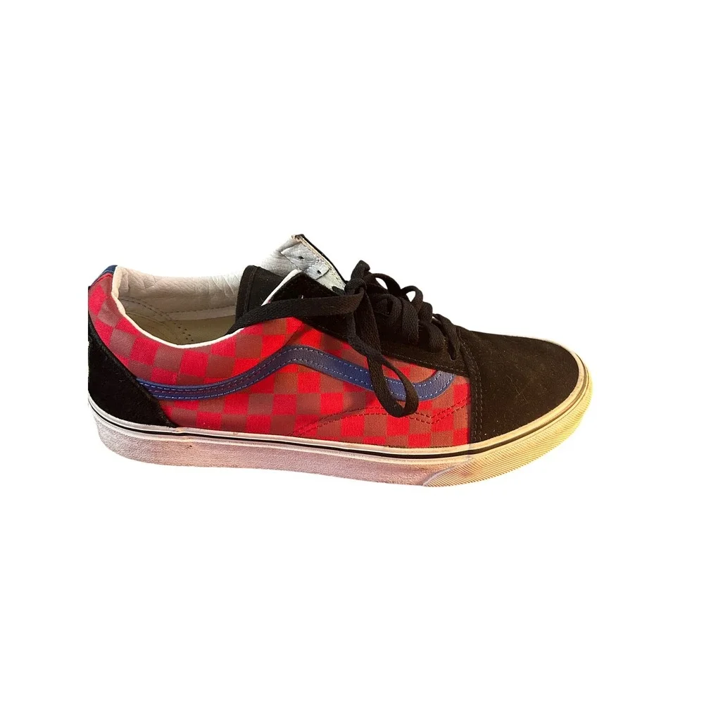 Vans Old Skool Checkerboard Casual Skate Shoes Men 11‎ M US